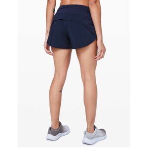 Lululemon Speed Up Short Long *4" Updated Fit Size 4True Navy